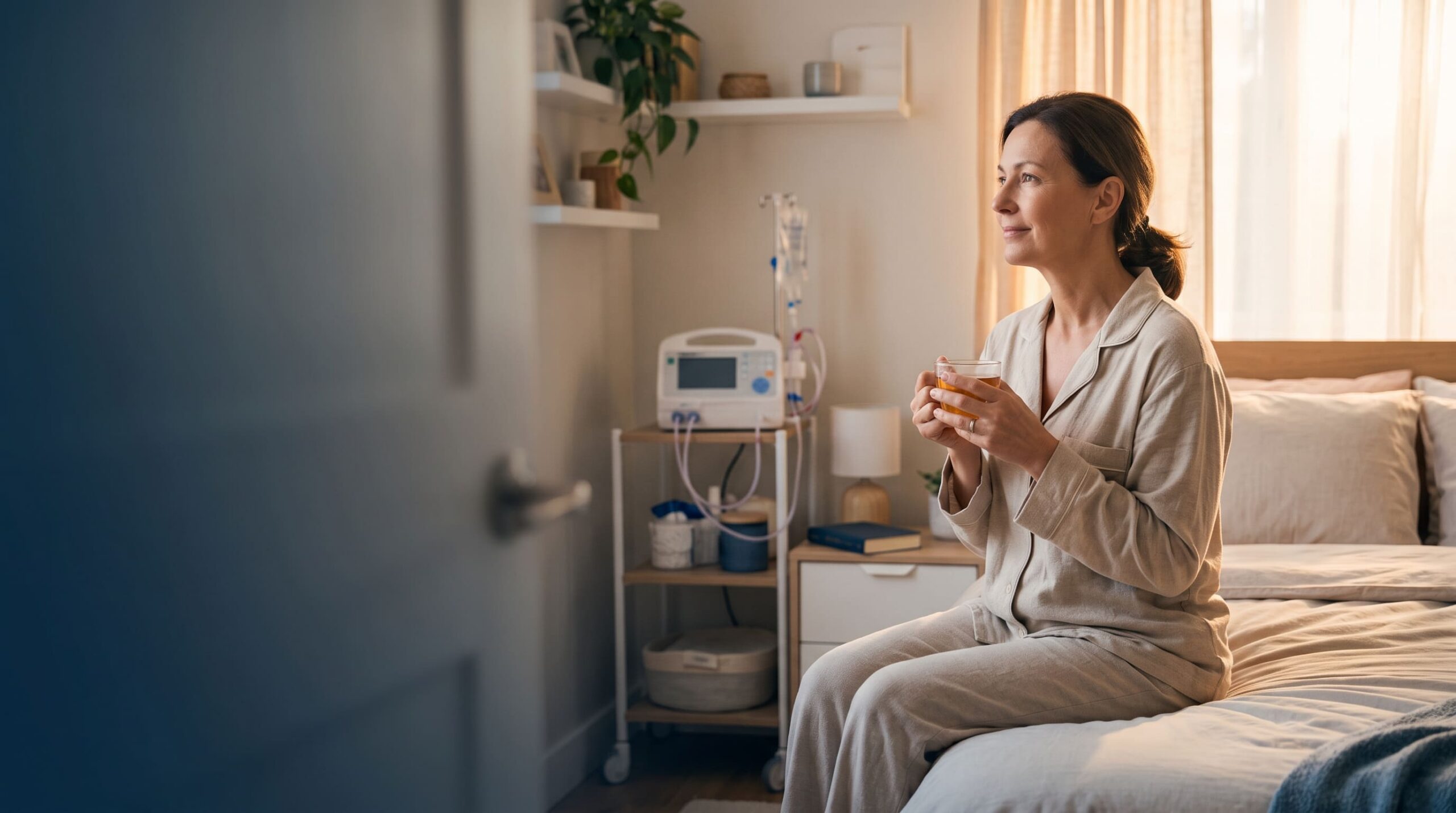 Automated peritoneal dialysis (APD)